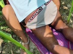 Step Father and My Wife Outdoor Sex