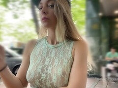 Onani, Orgasme, Utendørs, Truser, Offentlig, Upskirt