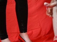 Amatéři, Stříkání spermatu, Nohy, Fetiš nohou, Francouzské, Hd, Masturbace