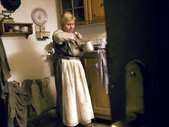 Blondi, Ruskeahiuksinen, Maatila, Hd, Lesbo, Luonnolliset tissit