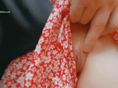 Amatör, Fångad, Kinesisk, Söt, Fetisch, Liten och nätt, Offentlig, Tonåring