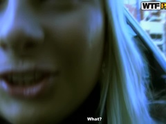 Blonde in crazy public fuck adventure