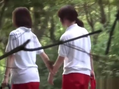 Asiatique, Collège université, Hd, Japonaise, Lesbienne