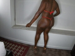 素人, デカ尻, 黒人, フェラチオ, 黒人, 自家製, 異人種間, 母