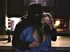 PURE TABOO Terrified wife Karen BEGS married neighbor Tommy Pistol to help her by wearing a mask