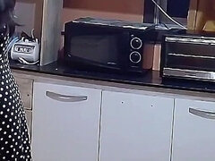 Movie Scene Between Pots and Pans Fucking in the Kitchen