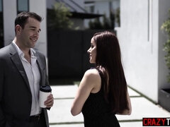 오랄섹스, 흑갈색 머리, 음경, 하드코어, Hd