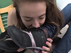 Nana, Fétiche, Marrant, Fille latino, Lesbienne, Massage, Masturbation