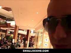 Petite young latin petite teenage picked up at mall & screwed