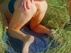 Anal, Cul à la bouche, Gros cul, Européenne, Exhib, Allemand, Public, Rousse roux