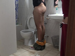 Bystig, Fångad, Hårig, Milf, Mamma, Fitta, Styvmamma, Voyeur