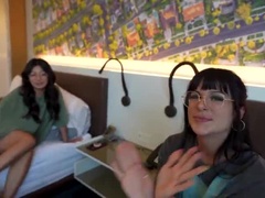 Step Sister Threesome - Cami Strella & Effy Fuck Me POV - Big Tits, Big Ass, Blowjob