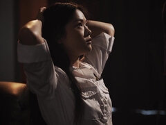 18, Asiatisk, Avsugning, Brunett, Creampie, Mellanrasig, Liten och nätt, Tonåring