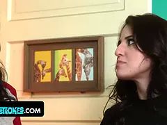 18, デカ尻, 茶髪の, Hd, 三人