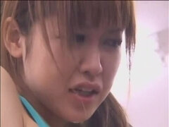 Gorgeous Japanese huzzy in a kinky sex movie