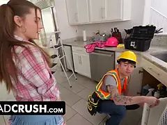 Papi, Schmutzig, Hd, Büro, Muschi, Dusche, Eng, Nass