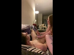 Hottie gives Orgasm Control Handjob with Cum Countdown