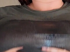 Amateur, Lait, Seins naturels, Rousse roux