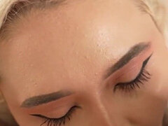 18, Amatör, Stor stjärt, Bisexuell, Avsugning, Par, Creampie, Europeisk