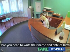 Watch this busty patient get her compulum checked & rewarded with a hot POV fuck