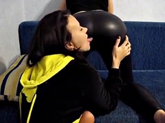 Amateur, Fétiche, Cuir, Lesbienne