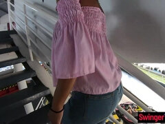 18, Amatör, Asiatisk, Stor kuk, Pojkvän, Flickvän, Liten och nätt, Tonåring