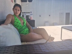 Hatalmas hátsó, Monumentális dákó, Gesztenyebarna, Kebles, Pénisz, Hd, Nézőpont, Nuni