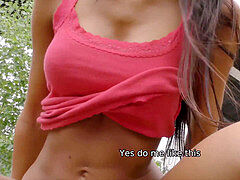 Teen, czech couple money, close up