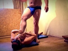 Papà, Dominazione, Grassa, Fare fisting, Muscolo, Schiavo, Sculacciata, Lotta wrestling