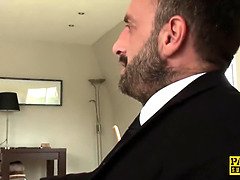 Sadomasochismus, Grosser schwanz, Blasen, Fesselspiele, Britisch, Domination, Realität, Schreiend