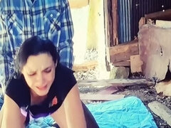 Любители, Большой член, Минет, Брюнетки, Кончили внутрь, На публике, Носки, Глотающие