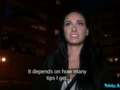 Public Agent - How Much Ejaculant Will This Pretty Babe Swallow For A Free Phone? 1 - Klara Dolar