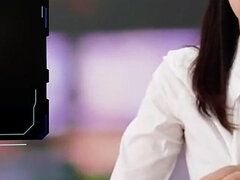 アジア人, デカパイ, 茶髪の, フェティッシュ, 日本人, 乳首