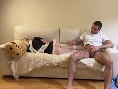 Stepdad Wakes Up Teen Stepdaughter With His Big Cock - Little Sasha Fucked Hard