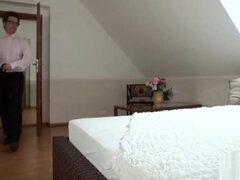 Blond, Pijpbeurt, Rondborstig, Classisch, Schattig, Rijpe lesbienne, Orgasme, Tiener