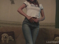 18, 아마추어, Hd, 집에서 만든, 혼자, 청소년