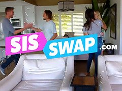 Avi Love & Harley Jade swap and fuck stepdaughters in a wild foursome