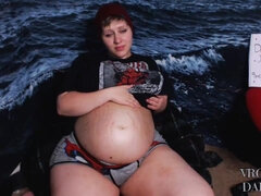 크고 아름다운 여자, 큰 엉덩이, 금발의, 핑거링, 젖꼭지, 임신한, 젖가슴, 웹캠