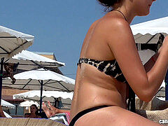 splendid g-string ASS Bikini Beach Teens Voyeur vid HD