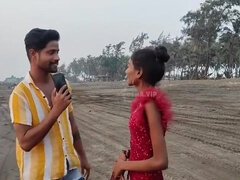 Asiat, Babe, Strand, Store bryster, Pik sutte, Brunette, Hårdt, Bryster