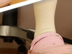 Leie, Fußfetisch, Selbstgemacht, Milf, Nylon, Strumpfhose, Socken, Solo