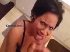 Amatør, Stor svart kvinne, Stor rumpe, Store pupper, Sperm skott, Mørk, Milf, Synsvinkel