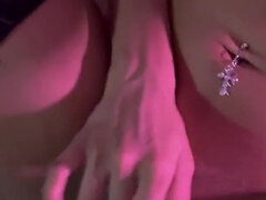 Asiático, Hembra, Peludo, Hotel, Masturbación, Pantaletas, Coño, Solo