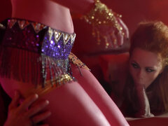 Ella Hughes and Misha Cross intraterrestrial threesome