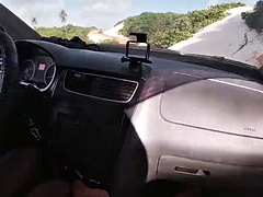 Plaża, Bikini, Czarny, Para, Ciemna karnacja, Hardcore, Mamuśka, Publiczny