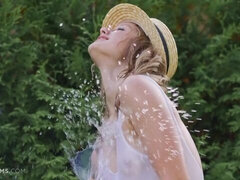 Απίστευτο, Μαλακία με το δάχτυλο για γυναίκες, Gaping, Αυνανισμός, Εκτός, Ξυρισμένη, Μόνος, Υγρό