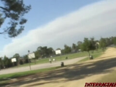 Rubia, Corridas, Garganta profunda, Corridas faciales, Hd, Interracial, Madres para coger, Trio