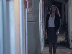 デカパイ, フェラチオ, 浮気者, ヨーロピアン, 顔射, ヒール, アウトドア, ショートヘア