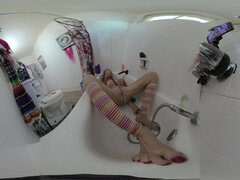 Анальный секс, Ванна, Большой клитор, Большие сиськи, Дилдо, Домашнее видео, Зрелые, Соло