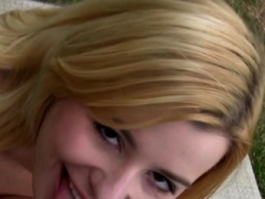 Blondína, Kuřba, Hardcore, Hd, Vonku, Z pohľadu účastníka